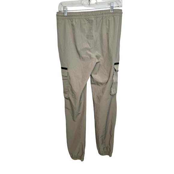 art class Boys Khaki Cargo Jogger Pants with Zip Pockets Size 16 - Picture 2 of 6
